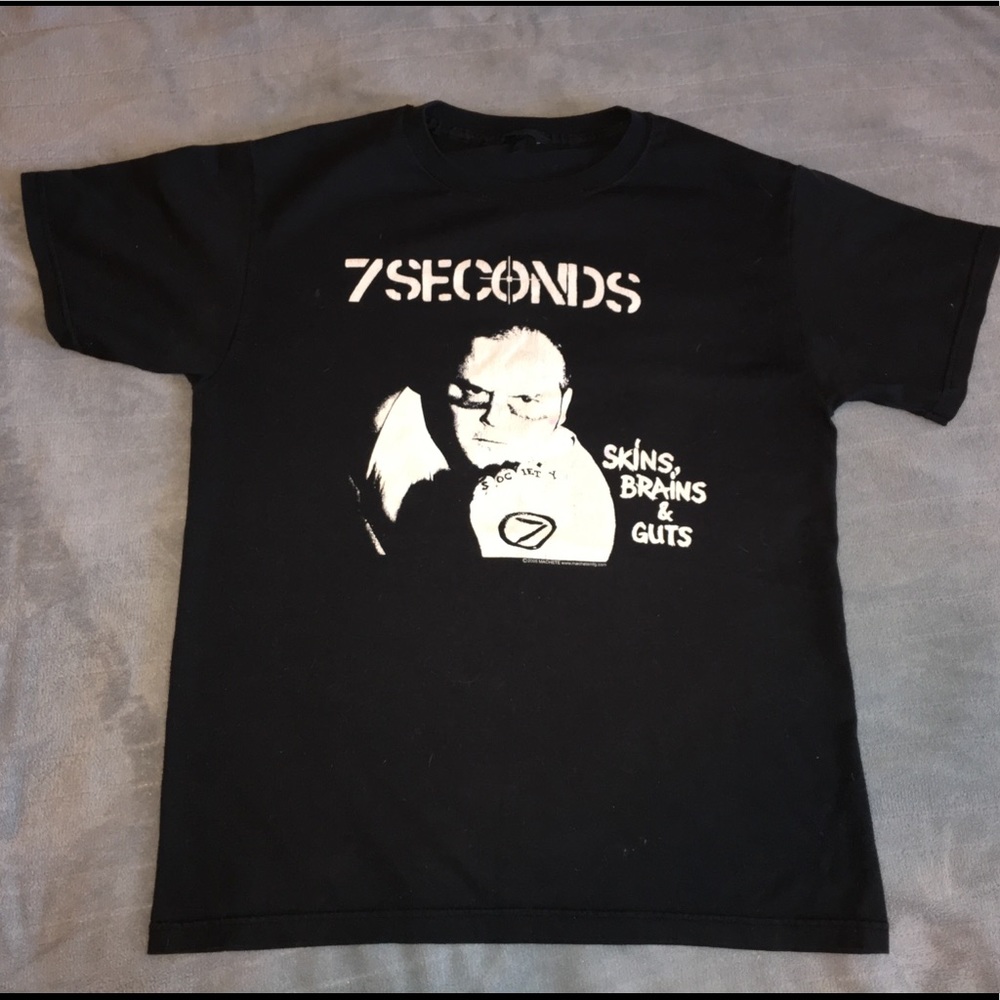 7 Seconds Merch // Skins Brains & Guts E.P.